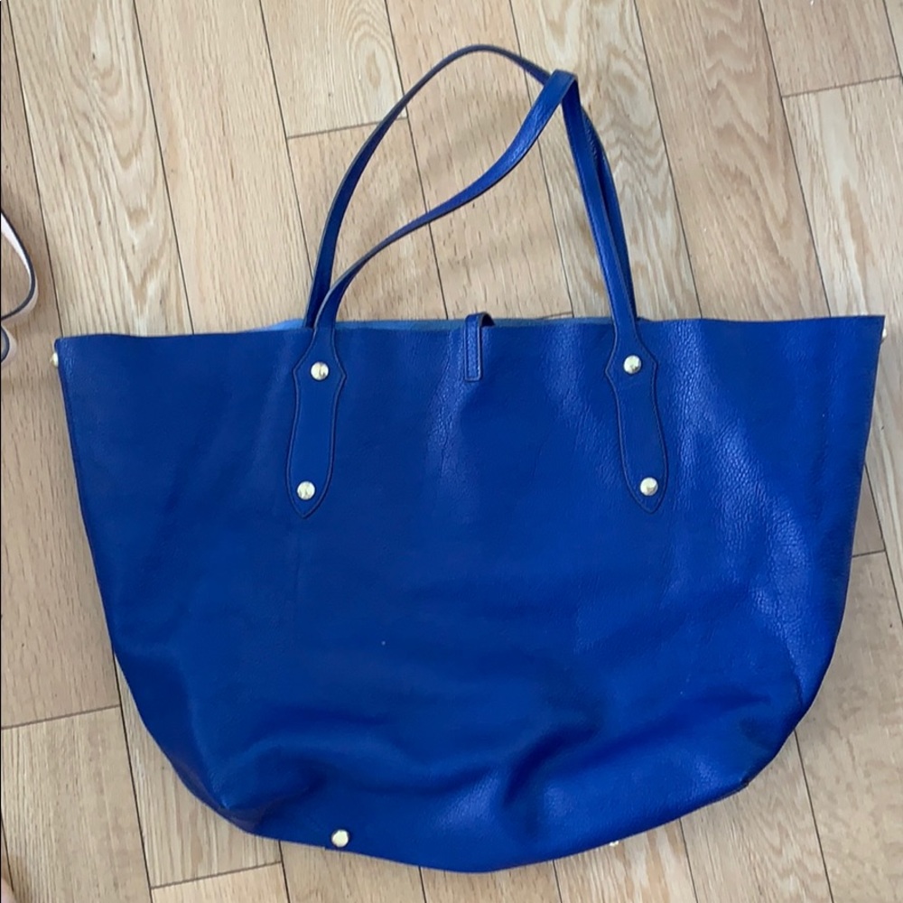 Annabel Ingall large blue tote , great condition